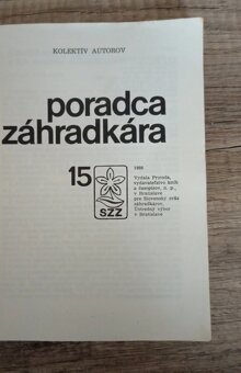 Poradca záhradkára (rok vydania 1988) - 2