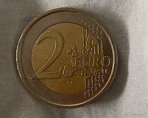vzácna 2 eurová minca - 2