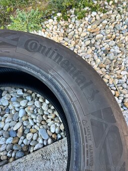 Predám letné pneumatiky CONTINENTAL 225/60 r17 - 2