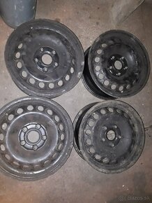 Plechove disky 5x112 vw , R15 - 2