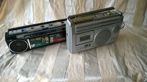 dvojdeck -RETRO AIWA, ASAHI -rádio - 2