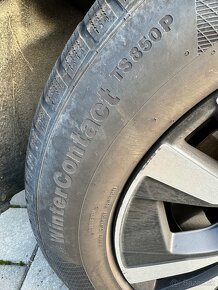 Predám zimné pneu Continental wintercontact 235/60R18 H XL - 2