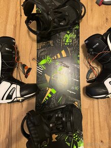 Snowboard K2 163cm +Topanky NITRO+chranic - 2