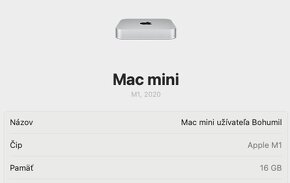 Mac mini M1 2022 - 2