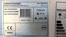 Pouličné Led sviedlo Philips(54W) - 2