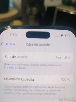 IPhone 16, 256 GB batéria 100% - 2