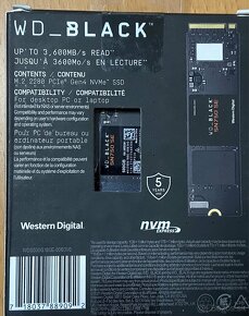 WD Black SN750 SE PCIe 4.0 4x NVMe 500 GB - 2
