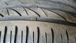 Predám 4ks jazdené letné 215/45r16-86H Bridgestone - 2