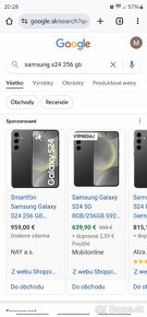 Predám Samsung S24 Black 256GB Nový neaktivovany - 2