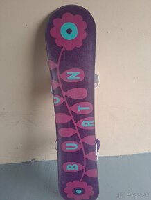 Detsky snowboard Burton +topanky - 2