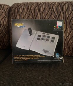 Playstation 1 Arcade stick SLEH-00009 Asciiware Boxed - 2