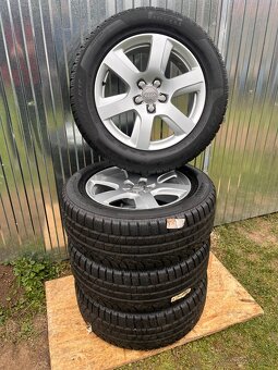 AUDI disky 5x112 R17 ORIGINÁL  Pirelli gumy - 2