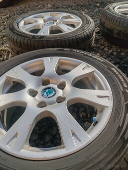 Skoda Octavia 2 - 5xALU disky R16 5x112 205/55 R16 - 2