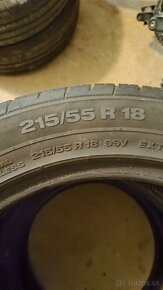 Letné pneumatiky 215/55 r18, Continental - 2