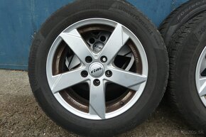 Alu. disky so zimnymi gumamy Continental 205/60 R16 - 2