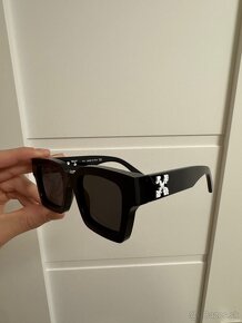 Off White Virgil sunglasses black - 2