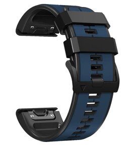 Remienok Easyfit pre Garmin Fenix 3,5X,6X,7X,26mm,dark-blue - 2