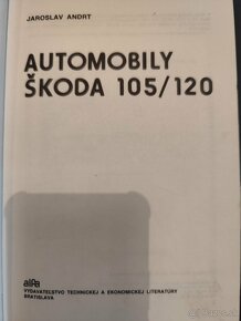 Prirucky a navody k Skoda 105/120 - 2