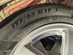 Kolesa Octavia I 5x100 R15 pneumatiky 195/65 R15 - 2