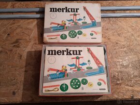 Retro stavebnicu merkur - 2