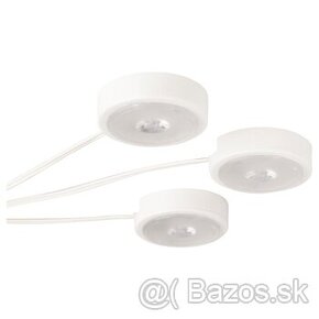 Predám 6 baleni LED troj-svetielok do skriniek IKEA Ledberg - 2