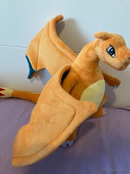 Nový veľký plyšový Pokémon drak Charizard s vysačkou - 2