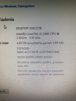 Intel i5 2400 cpu 3,1 ghz - 2