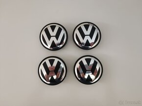 Stredové krytky kolies volkswagen 56mm 61mm a 65mm 4ks - 2