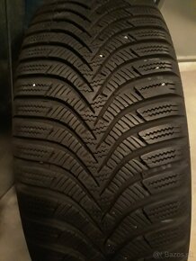 4ks zimne pneu 205/55 R16 HANKOOK na plechovych diskoch - 2