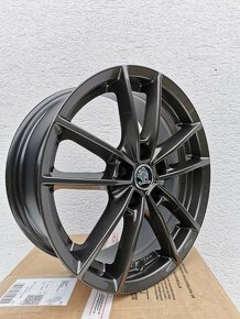 Nové Borbet Alu disky Skoda 7x17 ET 40 5x112 R17 - 2