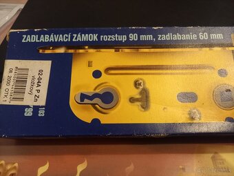 zadlabávací zámok - 2