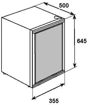 Vínotéku BAUMATIC BW18BL - 2