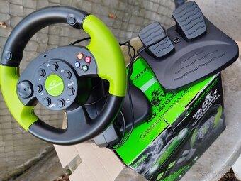 Xbox 360 racing gaming wheel - 2