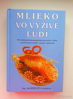 Mlieko vo výžive ľudí . - 2