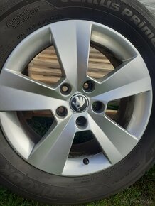 ALU disky Škoda Superb 3 5x112 r16    215/60 r16 - 2