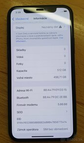 kvalitný veľkokapacitný iPhone 11 PRO 512GB 88% batt - 2