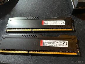 16gb ddr3 2x8 gb fury hyperx 1600mhz - 2