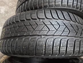 225/55 r18 zimné 4 ks PIRELLI dezén 6,5 - 4,6 mm DOT2020 - 2