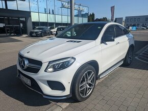 GLE Coupe 350d AMG folia biela Perlet. Orig Cierna Metaliza - 2