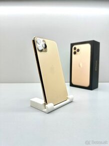 iPhone 11 PRO GOLD TOP STAV PRÍSLUŠENSTVO - 2