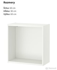 Ram s jednou policou IKEA - 2