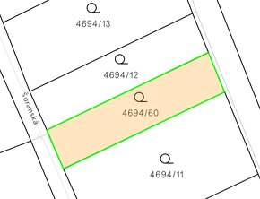 400m2 dve parcely priamo v Nitre za 37tisic - 2