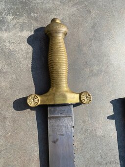 Vojenský tesák Gladius s pilou M1842 F.Horster Solingen - 2