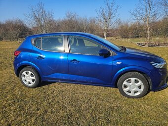 Predám Dacia Sandero 2022 benzín/LPG 146 000km - 2