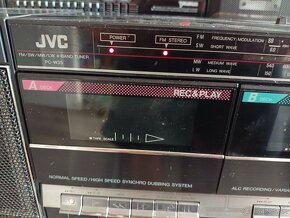 JVC PC-W35 radiomagnitofon retro kazeťák - 2