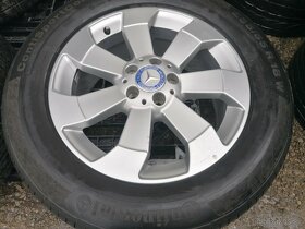 Alu sada = 5x112 = original MERCEDES = s pneu =255/55 R18 - 2