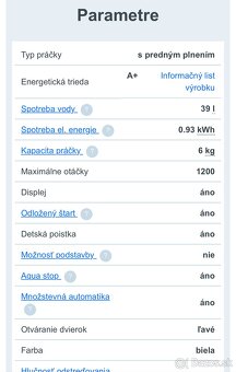 Pracka Bosch REZEVOVANA - 2