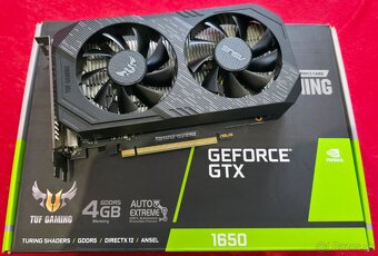 Asus TUF Gaming GeForce GTX1650 4GB GDDR5 komplet krabica - 2