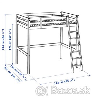 Poschodová postela IKEA STORA - 2