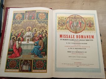 Missale Romanum 1920 katolícky misál - 2